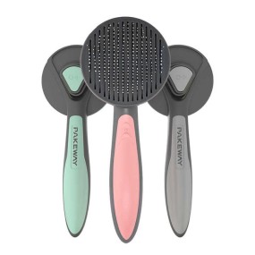 Pet Comb Manufacturer - New Style Multi-Color Stainless Steel Plastic Hair Brush
