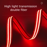 LED Dog Collar Manufacturer - 2022 Top Seller USB Charging Nylon Striped Pattern