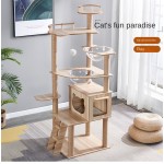 Tall Cat Tree Factory - Hot Sale Floor to Ceiling Hammock Bed Climbing Posts