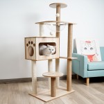 Tall Cat Tree Factory - Hot Sale Floor to Ceiling Hammock Bed Climbing Posts