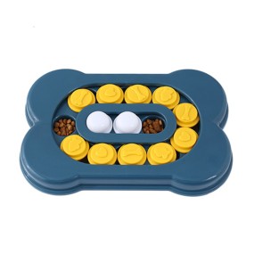 Pet Slow Feeder Toy Manufacturer - Fun New Design Plastic Interactive Puzzle Game