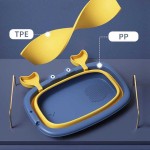 Folding Pet Bath Tub Supplier - Sustainable New Design Plastic Bathing for Dogs Cats