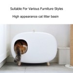 Automatic Cat Litter Box Factory - Hot Selling Modern PP Material Plastic Toilet