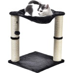 Cat Climbing Tree Supplier - Hot Sale Wood Sisal Scratching Posts Hammock Bed