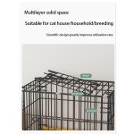 Stainless Steel Pet Cage Factory - High Quality Dog Cat Cage New Arrival Folding