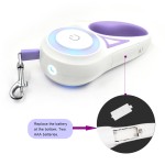 Automatic Dog Leash Factory - Hot Selling Luxury Smart Extending LED Flash