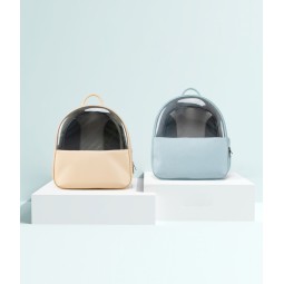 Pet Carrier Backpack Supplier - New Arrival Luxury Soft Leather Outdoor Walking
