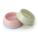 Plastic Pet Feeder Bowl Factory - Color-Option Eco-Friendly Cat Dog Bowl Candy