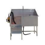 Stainless Steel Pet Tub Factory - 304 Sustainable Dog Wash Machine Bathing Products