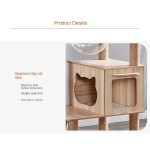 Tall Cat Tree Factory - Hot Sale Floor to Ceiling Hammock Bed Climbing Posts