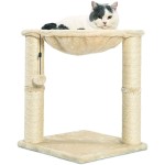 Cat Climbing Tree Supplier - Hot Sale Wood Sisal Scratching Posts Hammock Bed