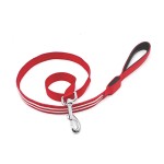 LED Dog Collar Manufacturer - 2022 Top Seller USB Charging Nylon Striped Pattern