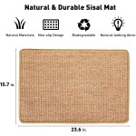Sisal Cat Mat Supplier - Wholesale Natural Scratching Mat Sustainable Floor