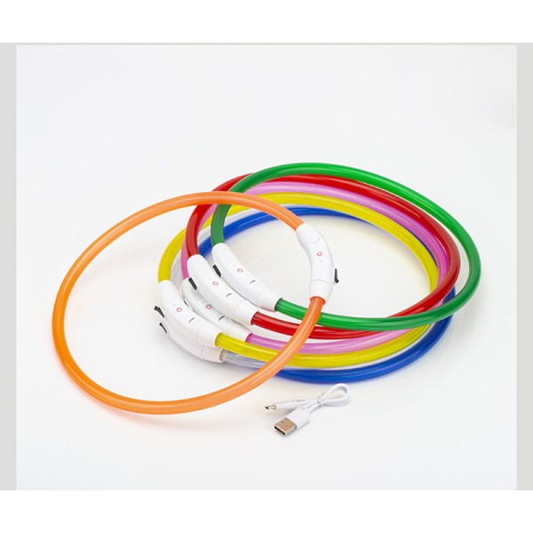 Pet Safety Collar Factory - Factory Direct USB Rechargeable LED Light up Night