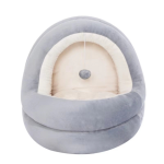 Dog Nest Bed Supplier - Hot Selling Cross-Border Solid Pattern Semi-Enclosed Yurt