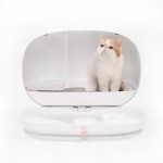 Automatic Cat Litter Box Factory - Hot Selling Modern PP Material Plastic Toilet