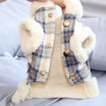 Pet Clothes Supplier - New Arrival Luxury Small Medium Winter Coat Fashion Print