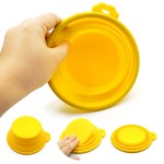 Silicone Pet Bowl Supplier - Colorful Eco-Friendly Easy Folding Collapsible Design