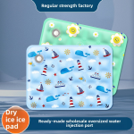 Pet Cooling Bed Manufacturer - Summer PVC Cross-Border Silicone Ice Crystal Powder