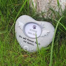 Pet Grave Marker Supplier - New Design Tombstone Dog Cat Memorial Personalized Waterproof