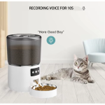 Smart Pet Feeder Supplier - 4L Tuya App Control Single Bowl Wifi with Camera
