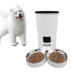 Automatic Pet Feeder Supplier - Remote Video Timing 4L WiFi Auto Bowl Camera