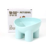 Pet Bowl Supplier - Round PP Personalized Elevated Dog Cat Food Bowl Luxury Mat