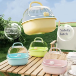 Hamster Cage Factory - Factory Wholesale Portable Plastic for Reptiles Pets Floral