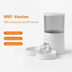 Automatic Pet Feeder Supplier - Remote Video Timing 4L WiFi Auto Bowl Camera