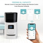 Smart Cat Feeder Factory - Pet 6L Wifi Mobile App Remote Control Microchip