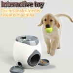 Pet Ball Launcher Supplier - Hot Sale Automatic Throw Ball Treat Dispenser Tennis