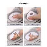 Pet Tombstone Supplier - Creative Resin Simulation Memorial Stone Cat Small Animal