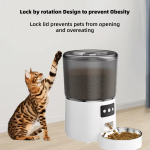 Automatic Pet Feeder Manufacturer - 4L Stainless Steel WiFi Smart Graffiti App Timing