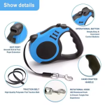 Automatic Dog Leash Manufacturer - Pet Accessories Adjustable Nylon Extendable 3M