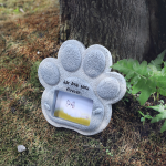 Simulation Pet Tombstone Factory - Creative Resin Dog Tombstone Small Animal Monument