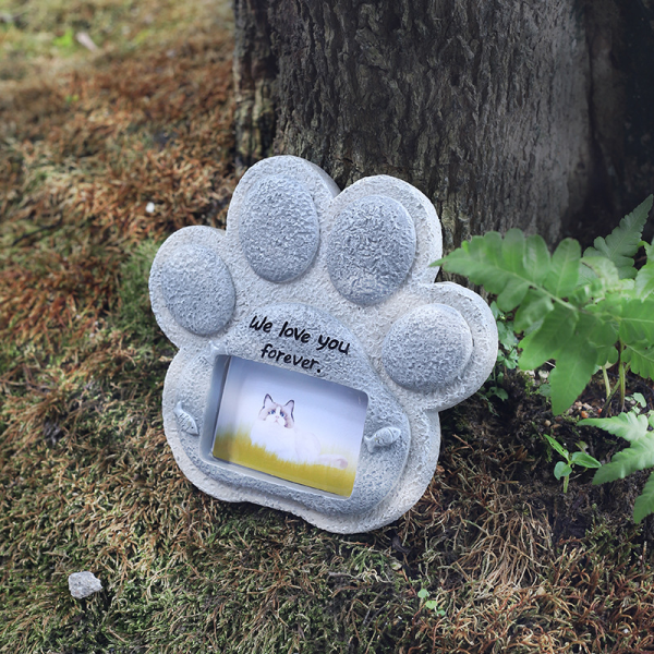 Simulation Pet Tombstone Factory - Creative Resin Dog Tombstone Small Animal Monument