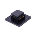 Glass Light Switch Factory - WIFI Black 3gang EU Standard Tuya APP Touch Glass Panel