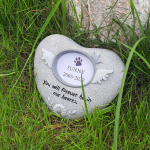 Pet Tombstone Supplier - Creative Resin Simulation Memorial Stone Cat Small Animal