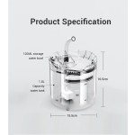 Smart Pet Fountain Factory - Wholesale Transparency Water tank Automatic Drinking