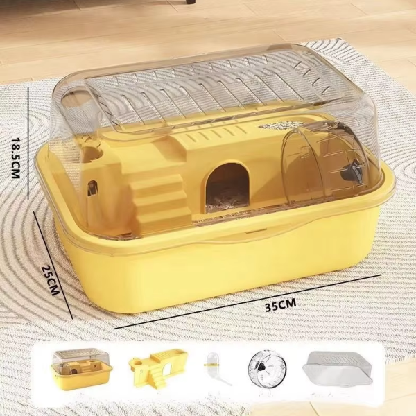 Acrylic Hamster Cage Manufacturer - with Large Space Golden Bear Cage Rollers Easy Clean