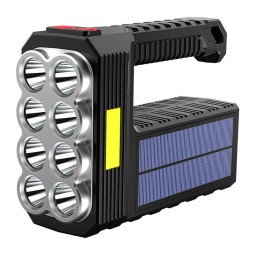 Solar Flashlight Supplier - High Power 8 LED Portable Lantern
