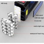 Solar Flashlight Supplier - High Power 8 LED Portable Lantern