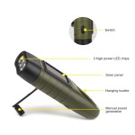 Portable Flashlight Manufacturer - Hand Crank Dynamo Solar Power