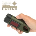 Portable Flashlight Manufacturer - Hand Crank Dynamo Solar Power