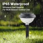 Solar Lawn Light Supplier - 7 Colorful Park Decorative Lamp