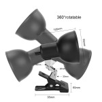 Reptile Heating Lamp Supplier - E27 Ceramic Heating Clip Holder