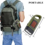 Portable Flashlight Manufacturer - Hand Crank Dynamo Solar Power
