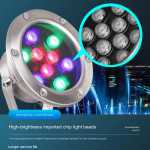 LED Pool Fountain Light Supplier - IP68 Stainless Steel Underwater