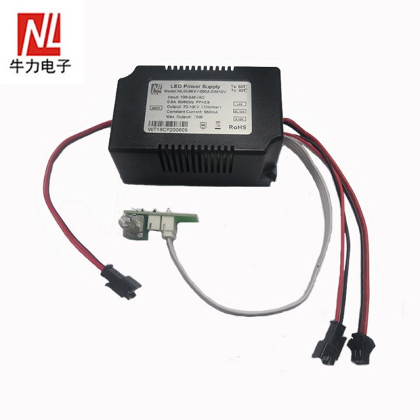 Dimmable Power Supply Manufacturer - 100-240VAC Knob Control Panel