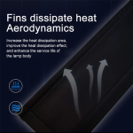 Aquarium Grow Light Supplier - LED Plant Clip Lamp 3 Color Switch